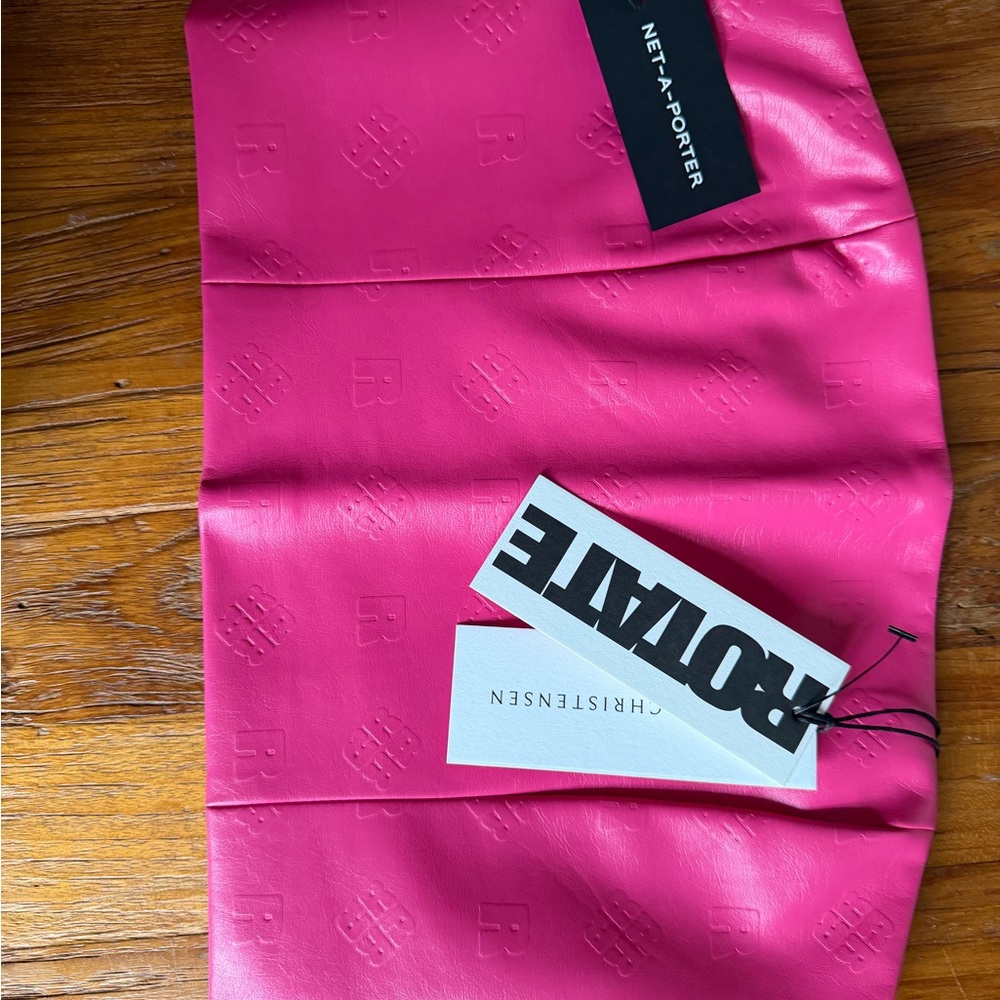Rotate Pink Embossed Top